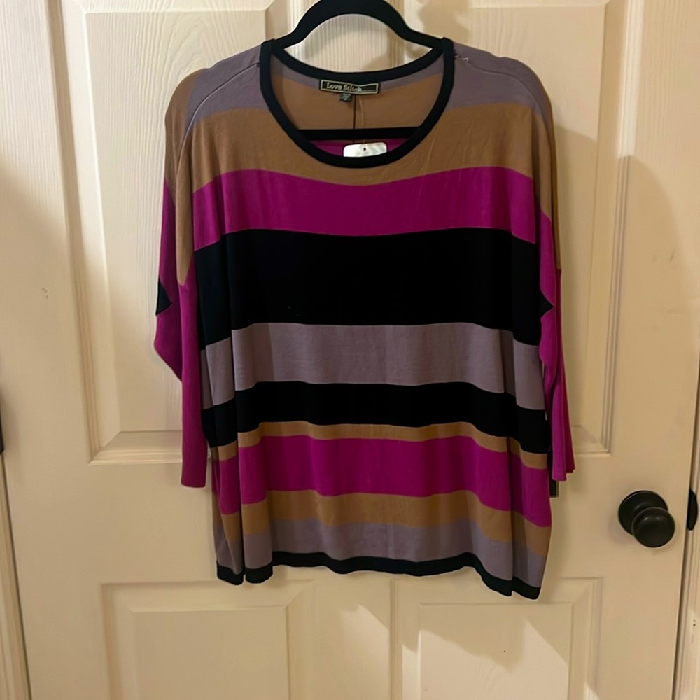 Brand new with tag Love Stitch sweater with bottoms down the back